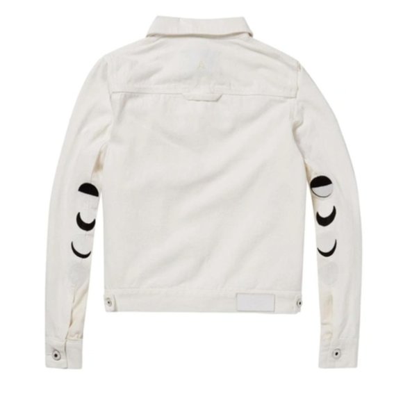 Denim Utility Jacket with Embroidery - Picture 14 of 14